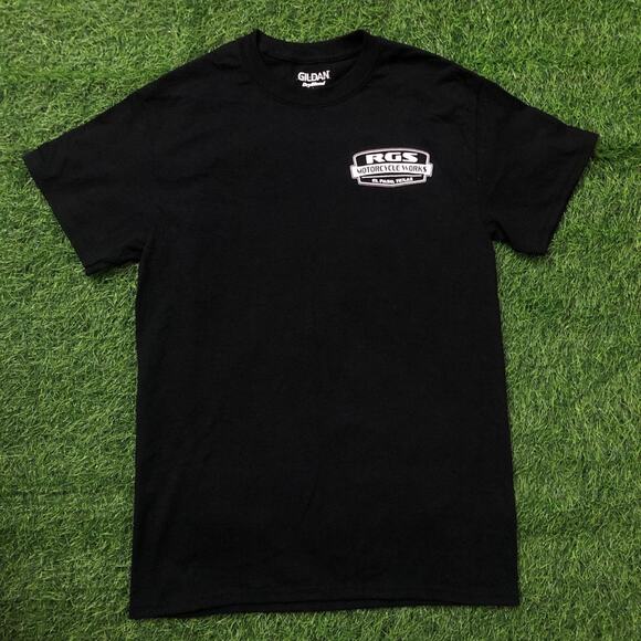 Gildan Other - RGS Motorcycle Works ‘Ride All The Time’ Rockabiliy Tee